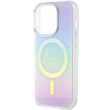 Guess GUHMP15LHITSU Hardcase IML Iridescent MagSafe Защитный чехол для iPhone 15 Pro 6.1