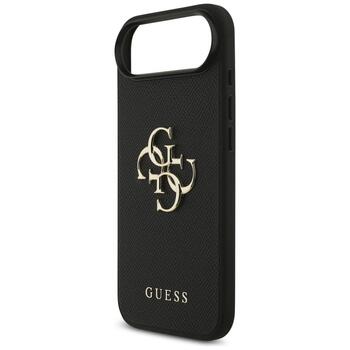 Guess Grained Big 4G & Classic Logo case Защитный чехол для iPhone Air / чёрный (GUHCP17MPGT4MBK)