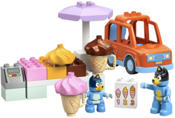 LEGO 10458 Bluey Ice Cream Trip with Bluey Konstruktors (LEGO-10458)