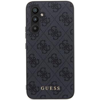 Guess GUHCS23FEG4GFGR Hardcase 4G Metal Gold Logo Защитный чехол для S23 FE S711 / серый (GUHCS23FEG4GFGR)