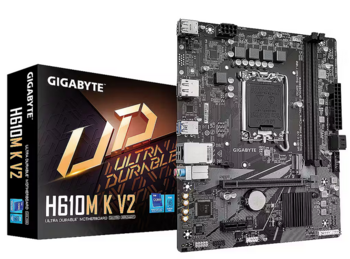 Gigabyte H610M K V2 Материнская плата LGA1700 Socket (H610MKV2)