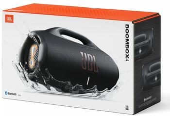 JBL Boombox 4 Bezvadu skaļrunis (JBLBOOMBOX4BLKEP)