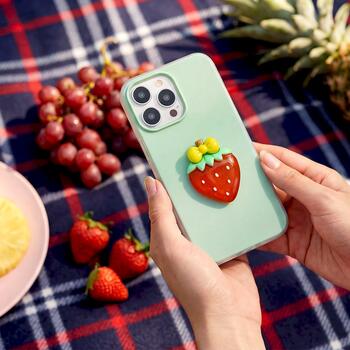 Mocco Fruit 2in1 Back Case Чехол для телефона Samsung Galaxy S25 Ultra (MO-FRC-SA-S25UL-GN)