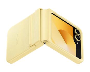 Samsung EF-VF741PYE KindSuit Case Защитный чехол для Samsung Galaxy Z Flip 6/7 FE / жёлтый (EF-VF741PYEGWW)