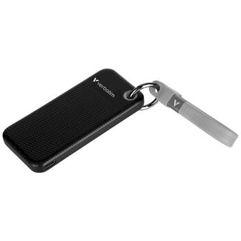 Verbatim 32415 Pocket SSD Внешний накопитель 256GB USB-C 3.2 gen.2 / чёрный-серый 32415 (32415)