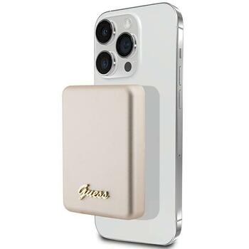 Guess Induction Powerbank 15W GUPBM5ALGSGD Зарядная батарея 5000mAh / золотой (GUPBM5ALGSGD)