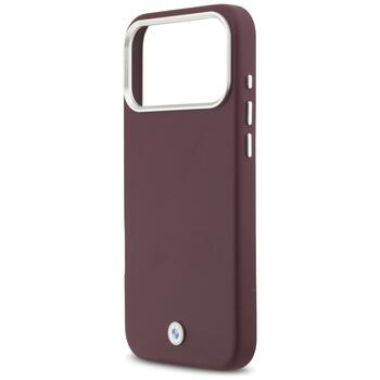 BMW Sign Full Wrapped Metal MagSafe Case Защитный Чехол для Apple iPhone 17 Pro Max (BMHMP17X23PUFWR)