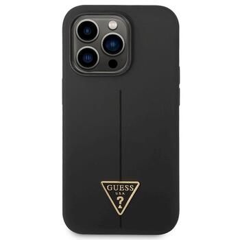 Guess GUHCP14XSLTGK Silicone Triangle Hardcase Защитный чехол для iPhone 14 Pro Max 6,7