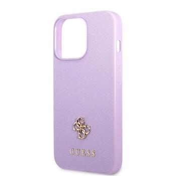Guess GUHCP13LPS4MU Hardcase Saffiano 4G Small Metal Logo Защитный чехол для iPhone 13 Pro / 13 6,1
