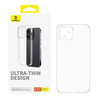 Baseus OS-Lucent Series Защитный чехол для iPhone 15 Plus / прозрачный (P60157204203-02)
