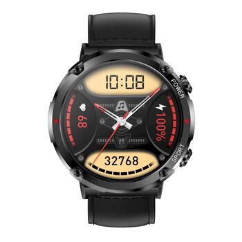 Smartwatch Gravity GT21-3 Смарт-часы с силиконовым ремешком / чёрный (GT21-3)