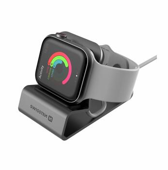 Swissten Алюминиевая подставка для Apple Watch (25005200)