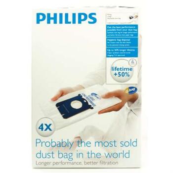 Philips S-bag FC8021/03 Мешки для Пылесосов 4pcs (FC8021/03)