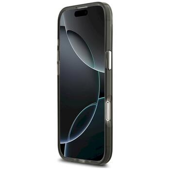 Case Guess IML Gradient Triangle Logo MagSafe Aizsargapvalks priekš iPhone Air / melns (GUHMP17MHGTMLCGK)