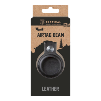 Tactical Airtag Beam Leather Кожаный чехол для Apple AirTag / чёрный (TA-57983104008)