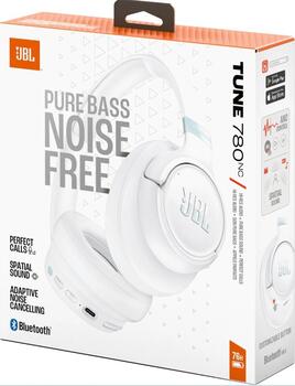 JBL Tune 780NC ANC Беспроводные наушники (JBLT780NCWHT)