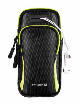 Swissten Rokassomas korpuss Mobilajam Telefoniem līdz 6,7 collām (SW-ARM-BAG)