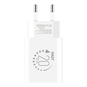 OBAL:ME Wall Charger Зарядное устройство USB-C 20W / белый (20W1CWH)