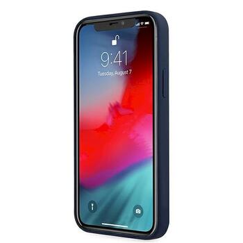 Guess GUHCP12SLSVSBL Script Vintage Защитный чехол для iPhone 12 mini 5,4