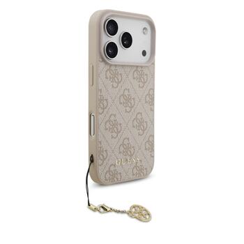 Guess 4G Charm Case Чехол для Apple iPhone 17 Pro (GUHMP17LGF4GCP)