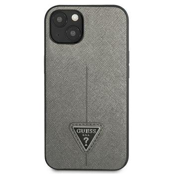 Guess GUHCP13SPSATLG Saffiano Triangle Logo Защитный чехол для iPhone 13 mini 5,4