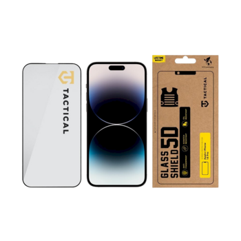 Tactical Glass Shield 5D Защитное стекло для Apple iPhone 14 Pro / чёрный (TA-57983110056)