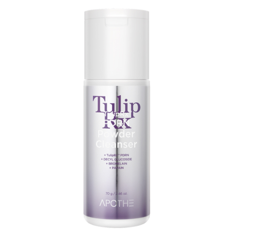 APOTHE TulipRx PDRN Powder Cleanser Глубоко очищающий порошок для лица с технологией Pack-to-Foam 70 ml (8809859160338)