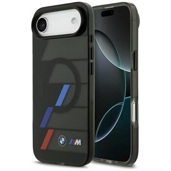 BMW M IML Metal Buttons Tricolor Lines MagSafe Case Защитный Чехол для Apple iPhone 17 Air (BMHMP17M25HTTRIK)