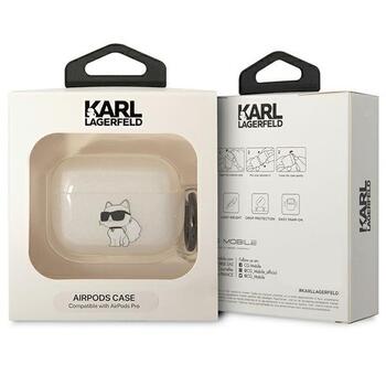 Karl Lagerfeld KLAPHNCHTCT Airpods Procover Ikonik Choupette Защитный чехол для Airpods Pro / прозрачный (KLAPHNCHTCT)