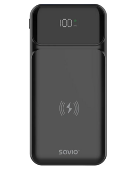 SAVIO BA-09 Беспроводной Внешний аккумулятор 10000mAh (BA-09)