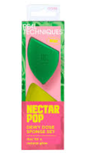 Real Techniques Nectar Pop Dewy Dose Набор губок для макияжа (079625439229)