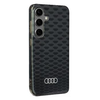 Audi IML Pattern MagSafe Чехол для Samsung Galaxy S24 (AU-IMLMS24-Q5/D3-BK)