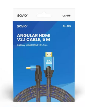 Savio CL-175 HDMI Kabelis 3m (CL-175)