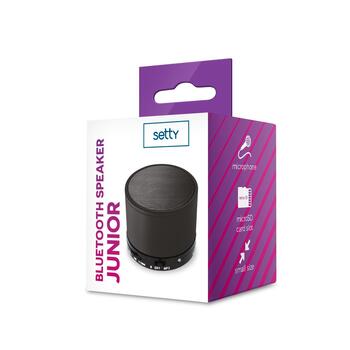 Setty Junior Bluetooth Колонка с Micro SD / Aux / 3W (GSM036550)