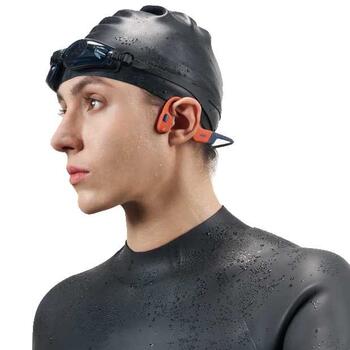 Shokz OpenSwim Pro Водонепроницаемые беспроводные наушники Red (S711-ST-RD)