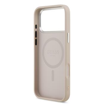 Guess PU Saffiano MagSafe Case Чехол для Apple iPhone 17 Pro (GUHMP17LPSAREGSP)