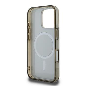 Guess IML 4G Background MagSafe Aizsargapvalks Priekš Apple iPhone 16 Pro (GUHMP16LH4DTEW)