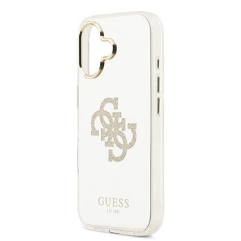 Guess PC/TPU Mirror 4G Glitter Logo MagSafe Case Чехол для Apple iPhone 17 (GUHMP17SHMR4GDG)