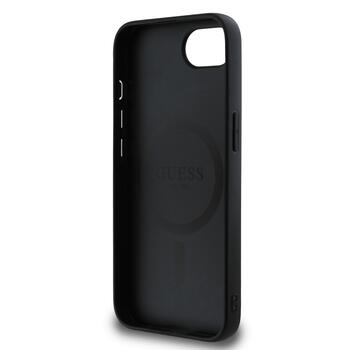 Guess PU Grained Classic Logo MagSafe Case Чехол для Apple iPhone 16e (GUHMPSE4PGHSMMK)