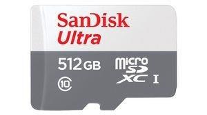 SanDisk Ultra microSDXC 512GB UHS-I Карта памяти (SDSQUNR-512G-GN3MNW)