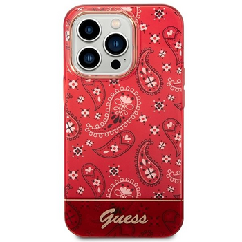 Guess GUHCP14XHGBNHR Aizmugurējais Apvalks Priekš Apple iPhone 14 Pro Max (GUHCP14XHGBNHR)