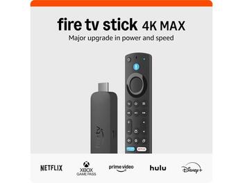 Amazon Fire TV Stick (2nd Gen) Мультимедийный проигрыватель 4K MAX (B0CW4HD359)