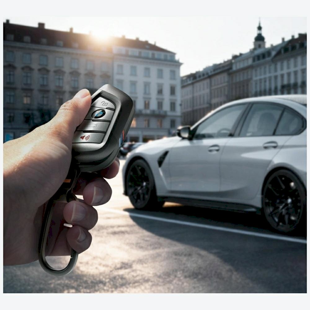 Spigen BK100 Защитный чехол для ключа BMW / чёрный (ACS10425)