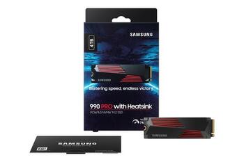 Samsung 990 Pro Heatsink 4TB SSD Диск (MZ-V9P4T0CW)