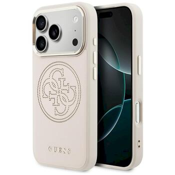 Guess Perforated 4G MagSafe Case Защитный чехол для iPhone 17 Pro / розовый (GUHMP17L5PG4SRGP)
