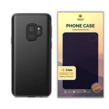 Mocco Original Clear Case 2mm Силиконовый чехол для Samsung G960 Galaxy S9 Прозрачный (EU Blister) (PC15719)