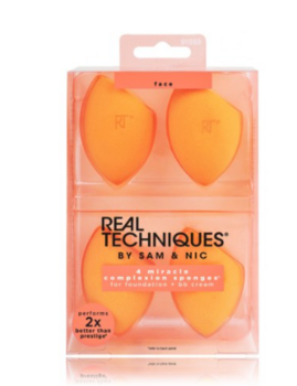 Real Techniques Miracle Complexion Sponges 4 pcs Губка для макияжа (079625915532)