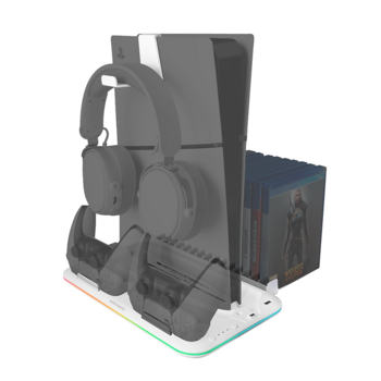 Mars Gaming MPS5B2 Multifunction Stand For PS5 with Cooling / RGB (MPS5B2)
