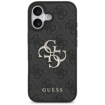 Guess PU 4G Metal Logo Case Чехол для Apple iPhone 17 (GUHCP17S4GMGGR)