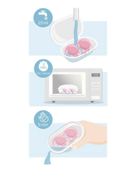 Philips Avent Ultra Air Night Соска 18m+ 2шт (SCF376/32)